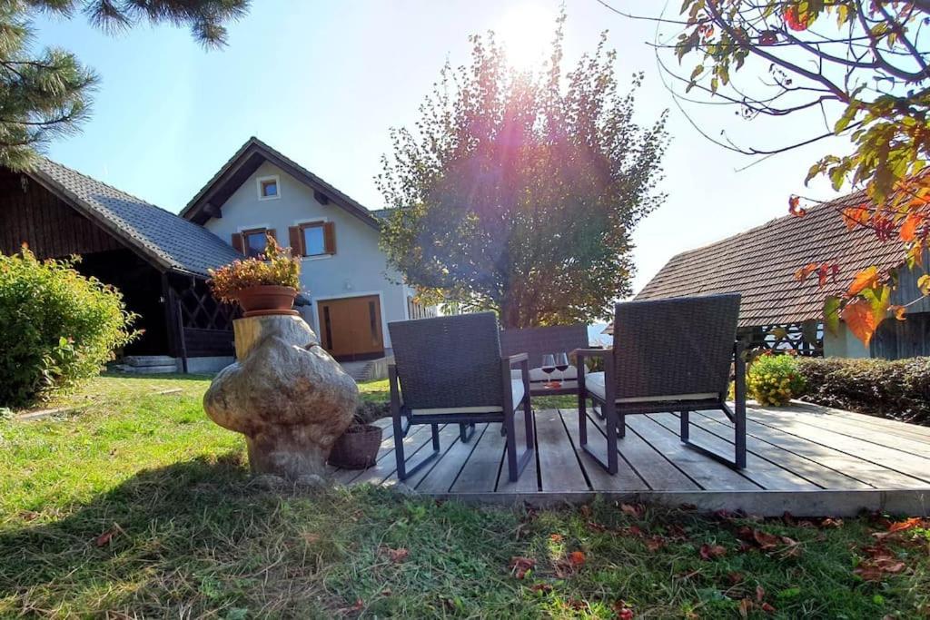 House Pucnk-Beautiful Countryside Villa Zelezniki Kültér fotó